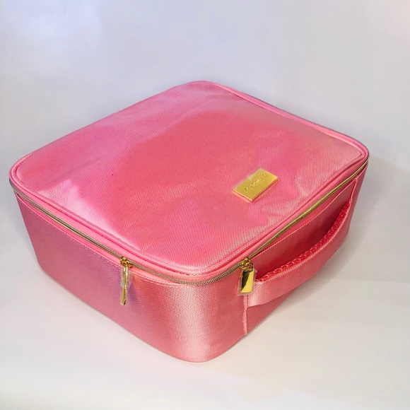 up&geo Handbags - UP&GEO Cosmetics Case in Bubble Gum Pink